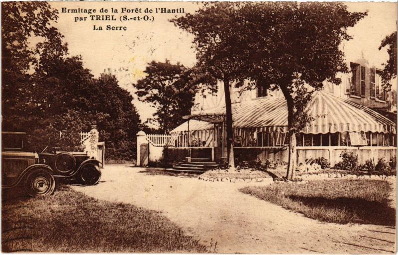 Carte postale ancienne Triel Ermitage de la Foret de l'Hantil