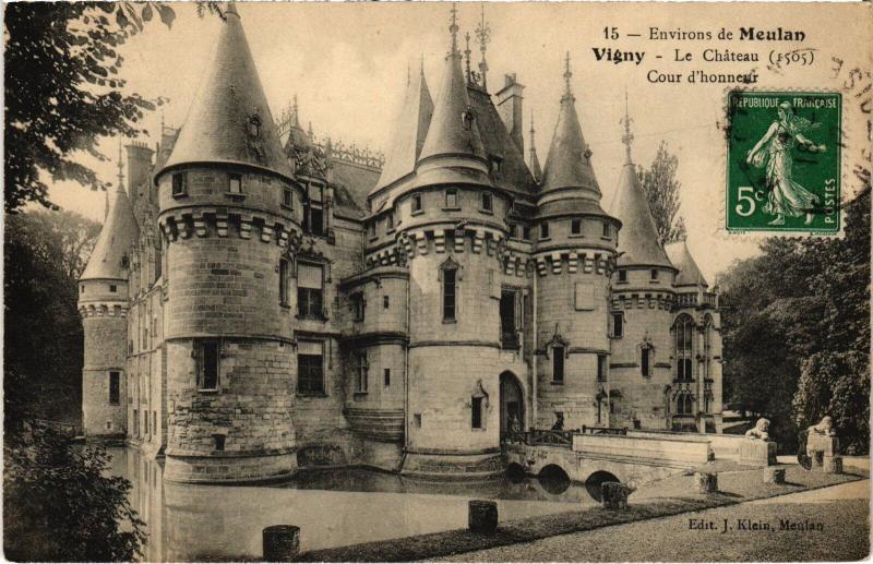 Carte postale ancienne Vigny le Chateau