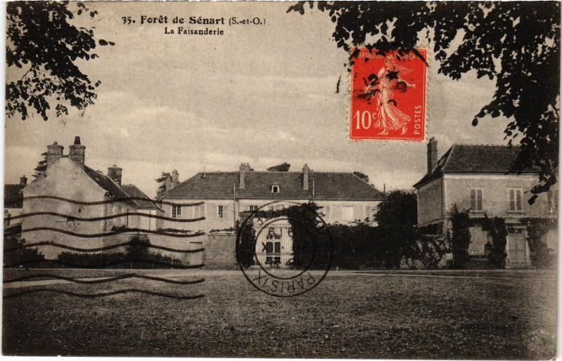 Carte postale ancienne Foret de Senart lea Faisanderie