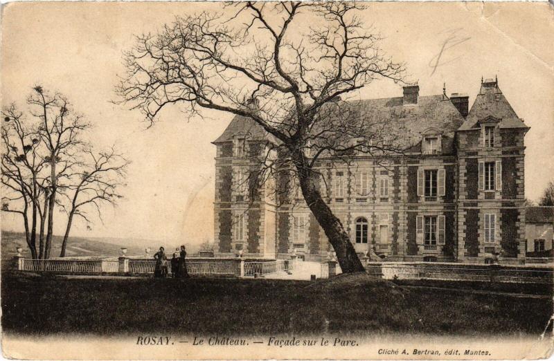 Carte postale ancienne Rosay le Chateau à Rosay