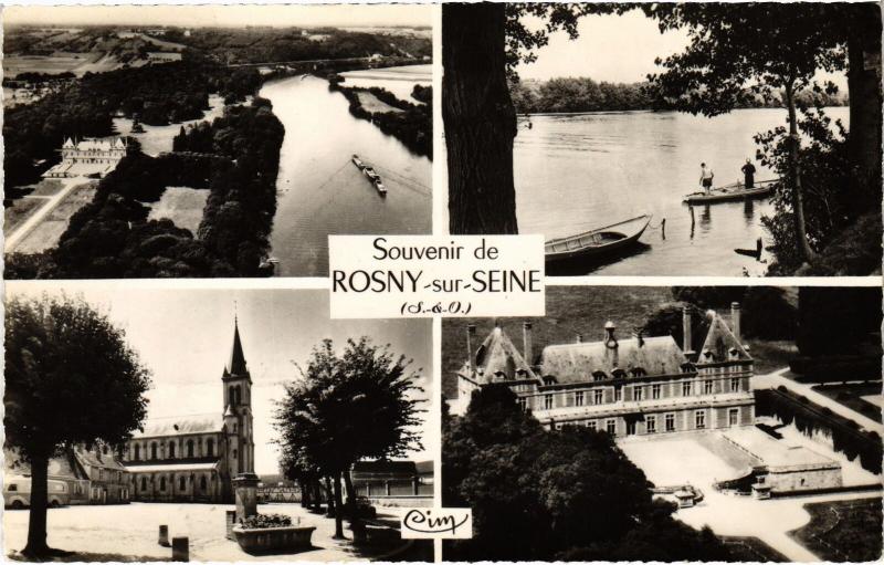 Carte postale ancienne Rosny souvenir