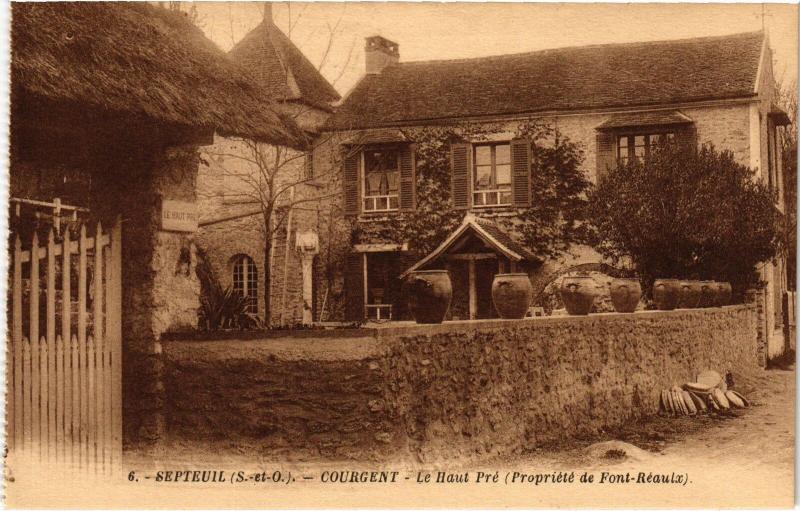 Carte postale ancienne Septeuil le Haut Pre à Septeuil