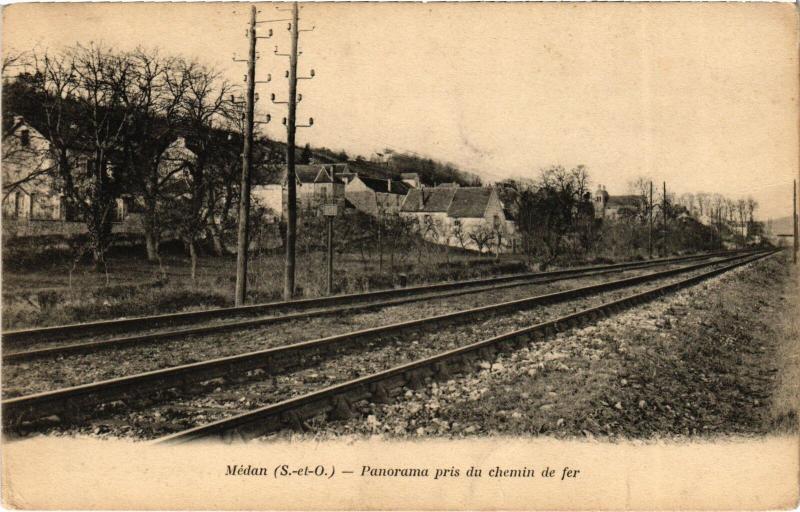 Carte postale ancienne Medan panorama pris du chemin de fer