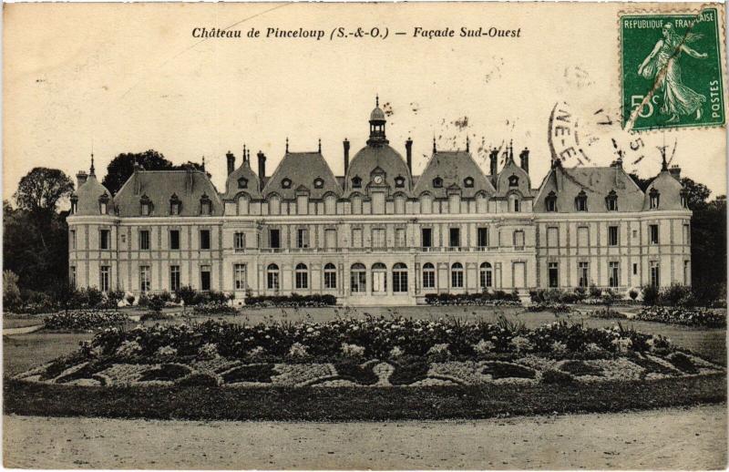 Carte postale ancienne Chateau de Pinceloup