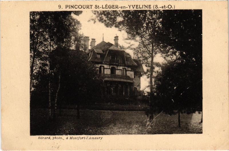 Carte postale ancienne Pincourt Saint-Leger