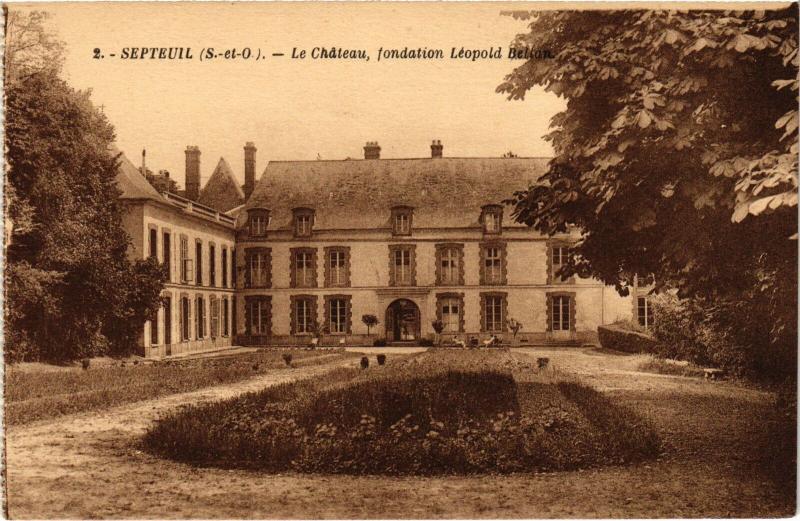 Carte postale ancienne Septeuil le Chateau à Septeuil
