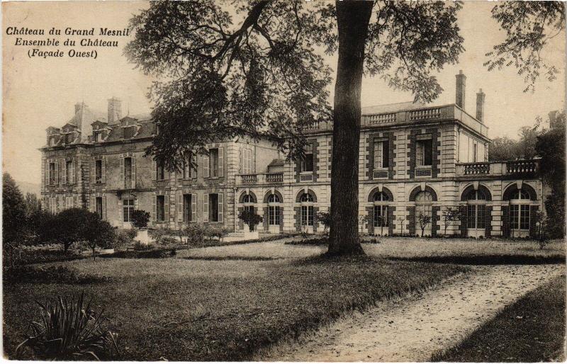 Carte postale ancienne Chateau du Grand Mesnil