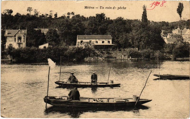 Carte postale ancienne Medan un coin de peche