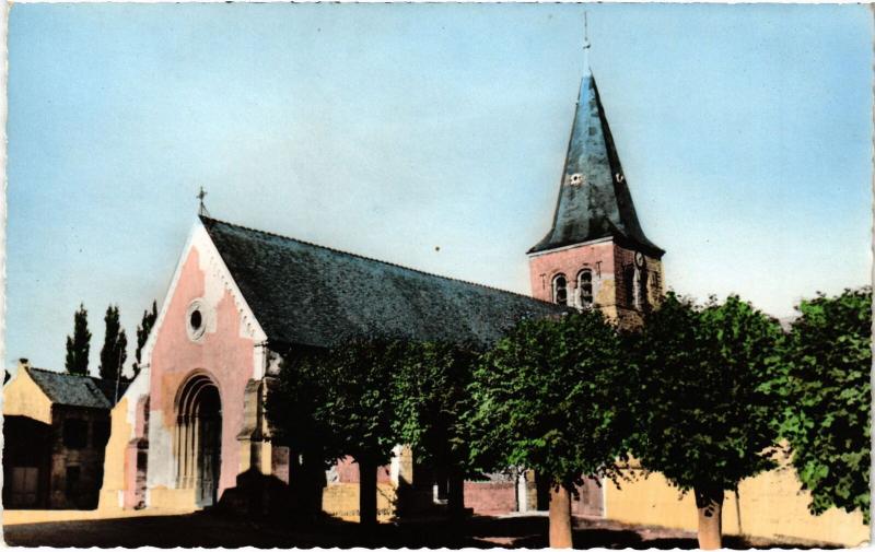 Carte postale ancienne Crespieres Eglise