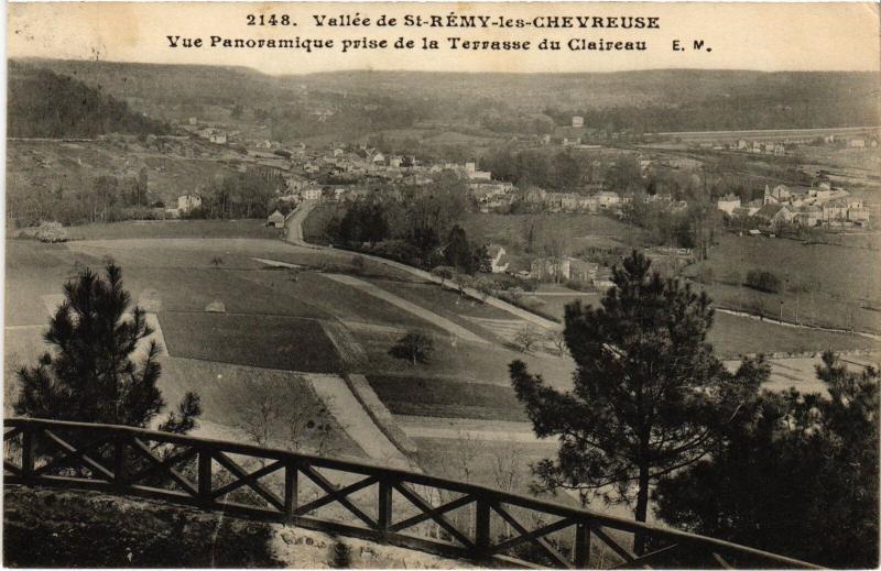 Carte postale ancienne Chevreuse vue panoramique à Chevreuse