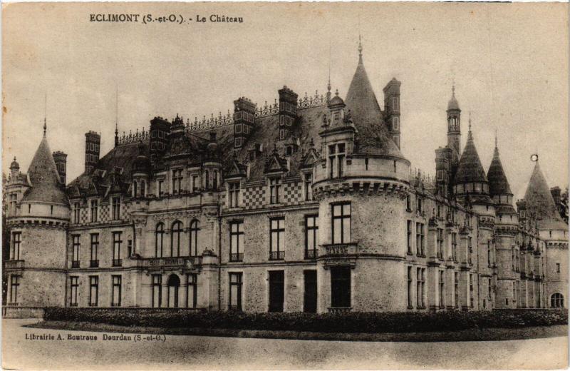 Carte postale ancienne Eclimont le Chateau