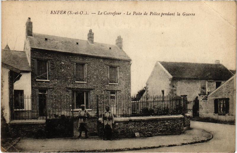 Carte postale ancienne Enfer le Carrefour