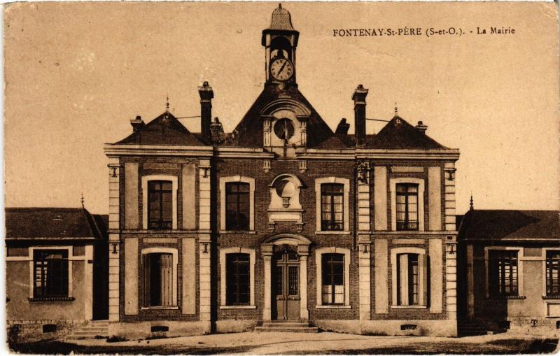 Carte postale ancienne Epone la Mairie