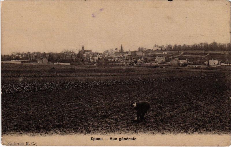 Carte postale ancienne Epone vue generale