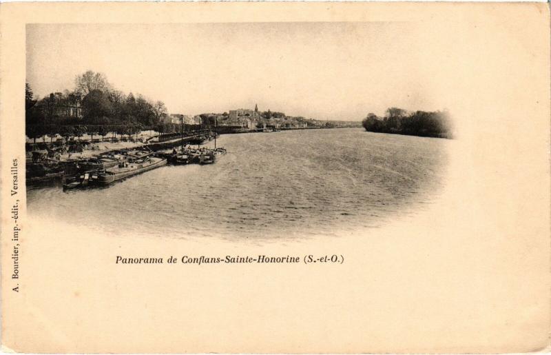 Carte postale ancienne Conflans panorama