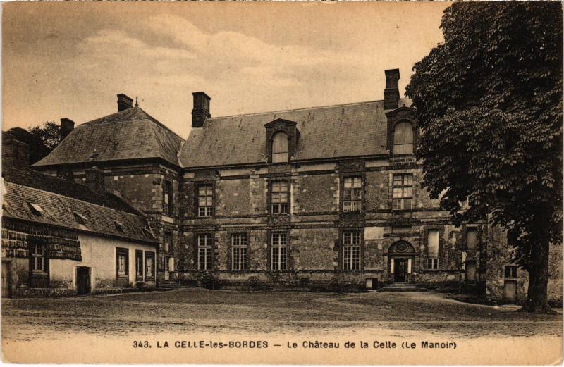 Carte postale ancienne La Celle les Bordes le Chateau à La Celle-les-Bordes