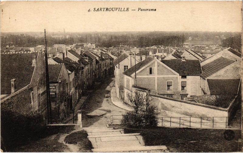 Carte postale ancienne Sartrouville Ecole Communale de Garcons à Sartrouville