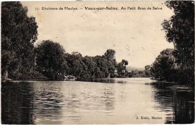 Carte postale ancienne Vaux au Petit Bras de Seine