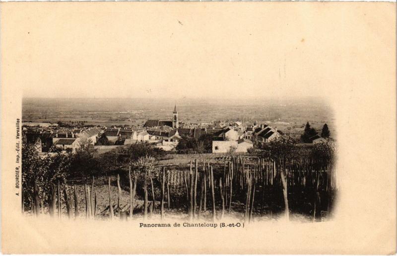 Carte postale ancienne Chanteloup panorama
