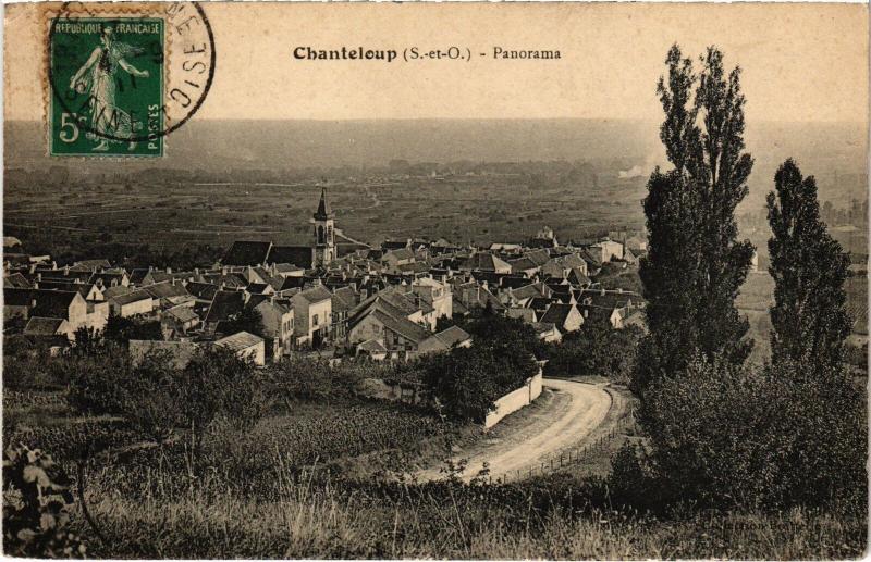 Carte postale ancienne Chanteloup panorama