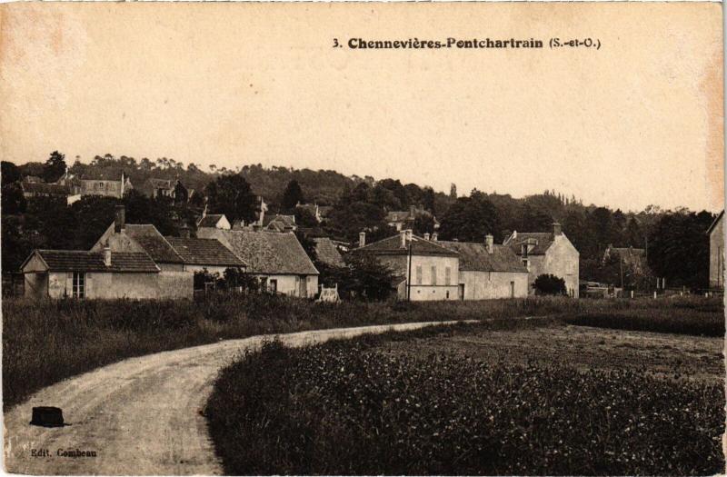 Carte postale ancienne Chennevieres Pontchartrain
