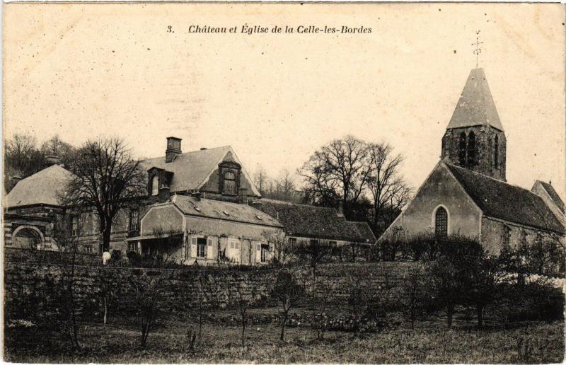 Carte postale ancienne Celle les Bordes Chateau