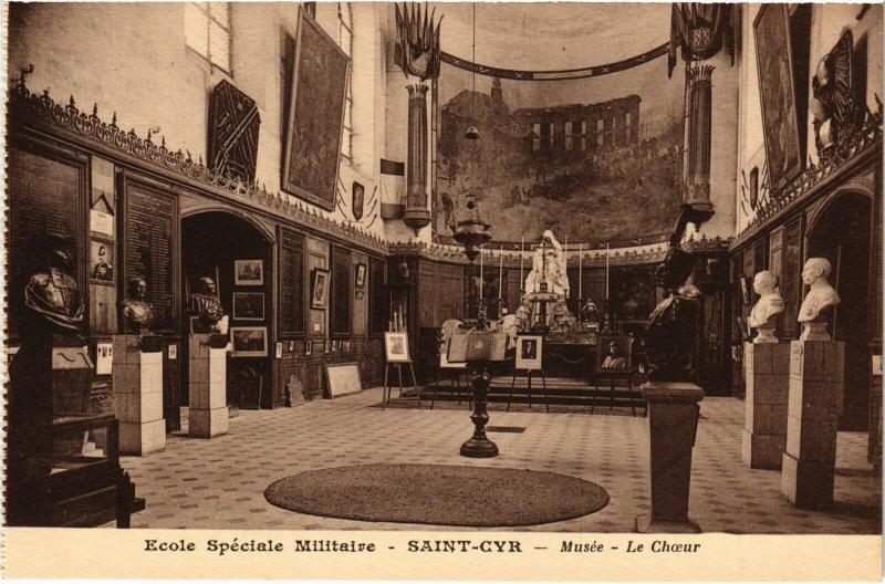 Carte postale ancienne St Cyr l'Ecole Musee le Choeur