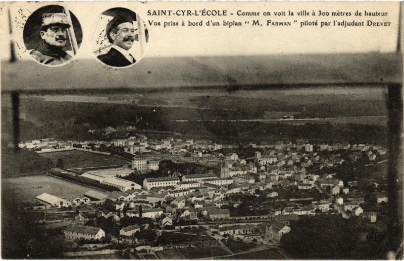 Carte postale ancienne St Cyr l'Ecole souvenir