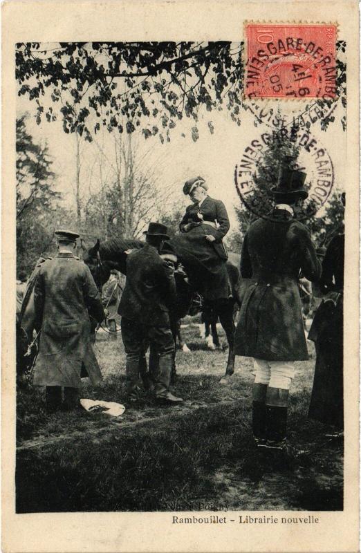 Carte postale ancienne Rambouillet Librairie nouvelle à Rambouillet