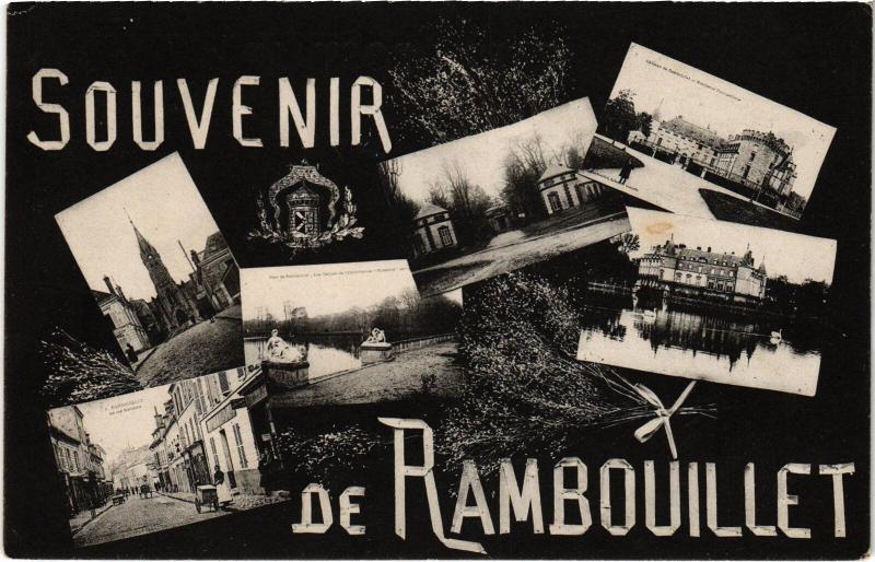 Carte postale ancienne Rambouillet souvenir à Rambouillet