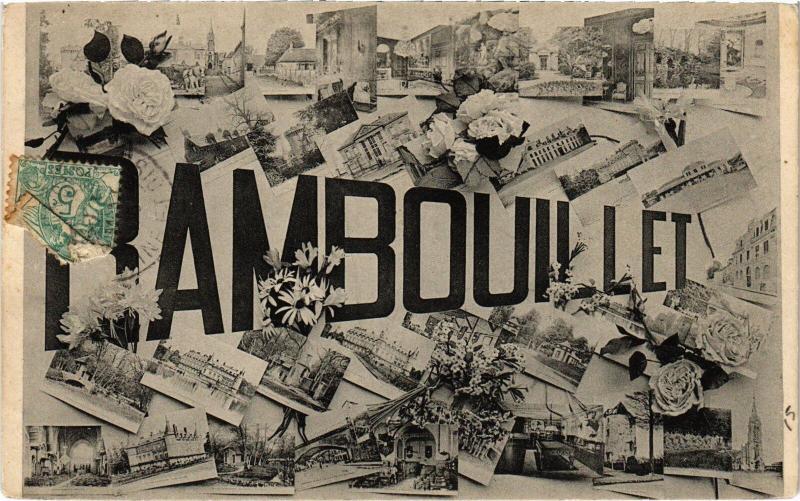 Carte postale ancienne Rambouillet souvenir à Rambouillet
