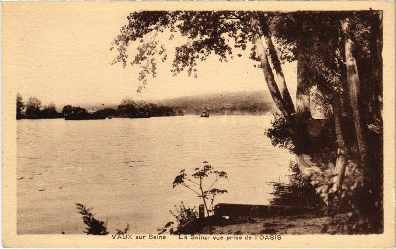 Carte postale ancienne Vaux la Seine