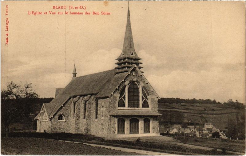 Carte postale ancienne Blaru Eglie à Blaru