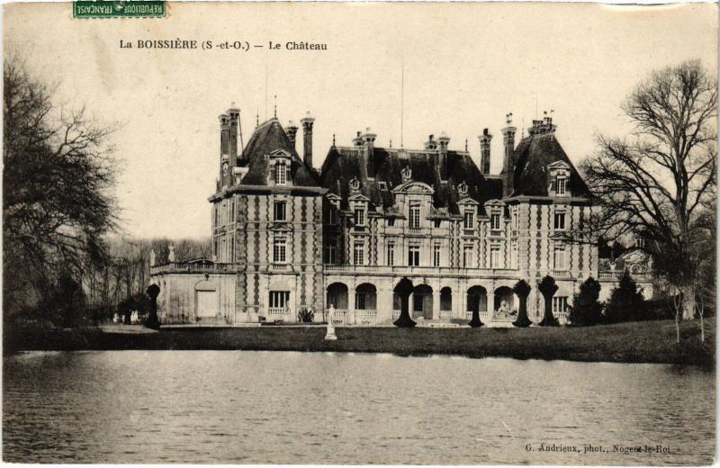 Carte postale ancienne La Boissiere le Chateau