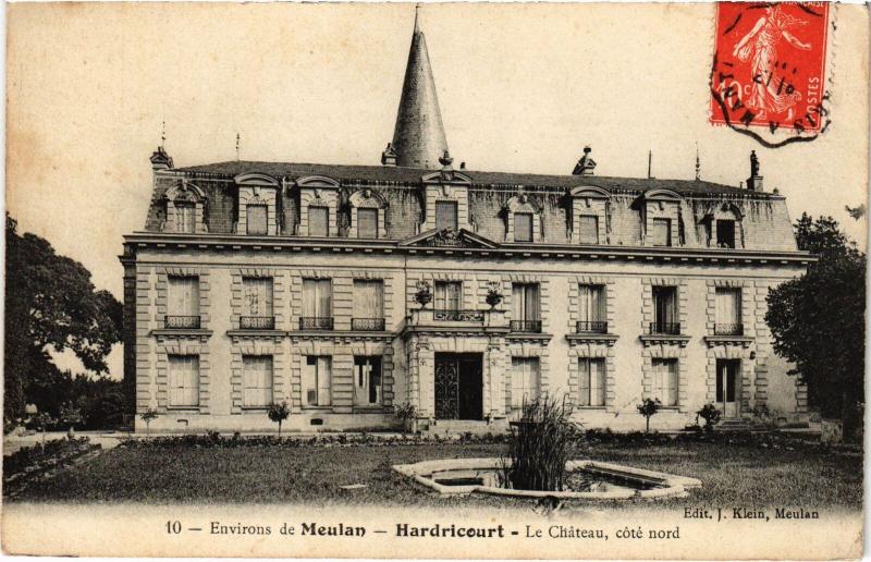 Carte postale ancienne Hardricourt le Chateau à Hardricourt
