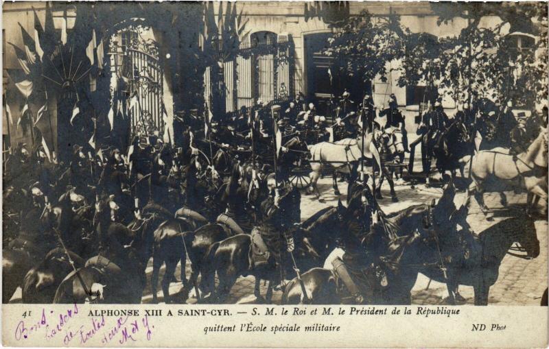 Carte postale ancienne St Cyr l'Ecole souvenir