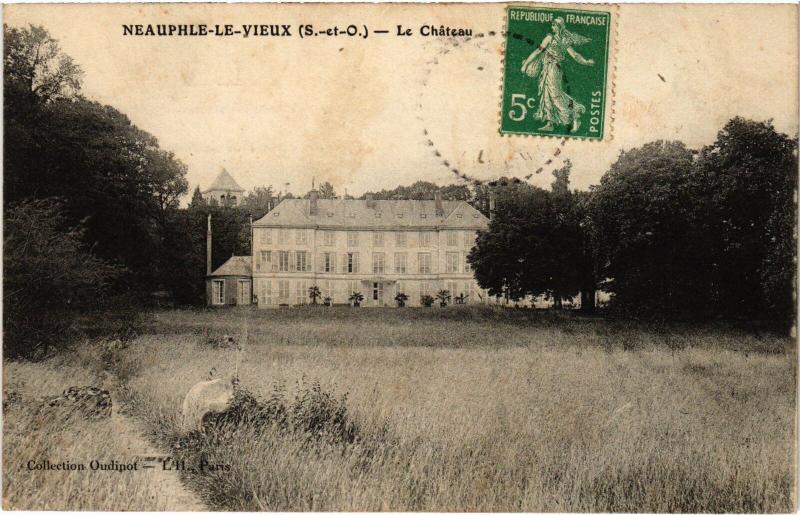 Carte postale ancienne Neauphle le Chateau le Chateau