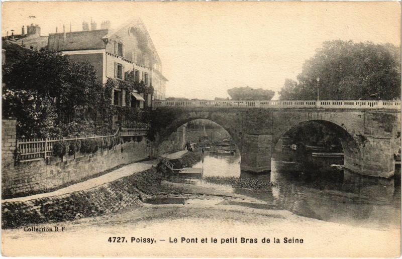 Carte postale ancienne Poissy le Pont à Poissy