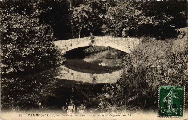 Carte postale ancienne Rambouillet le Parc à Rambouillet