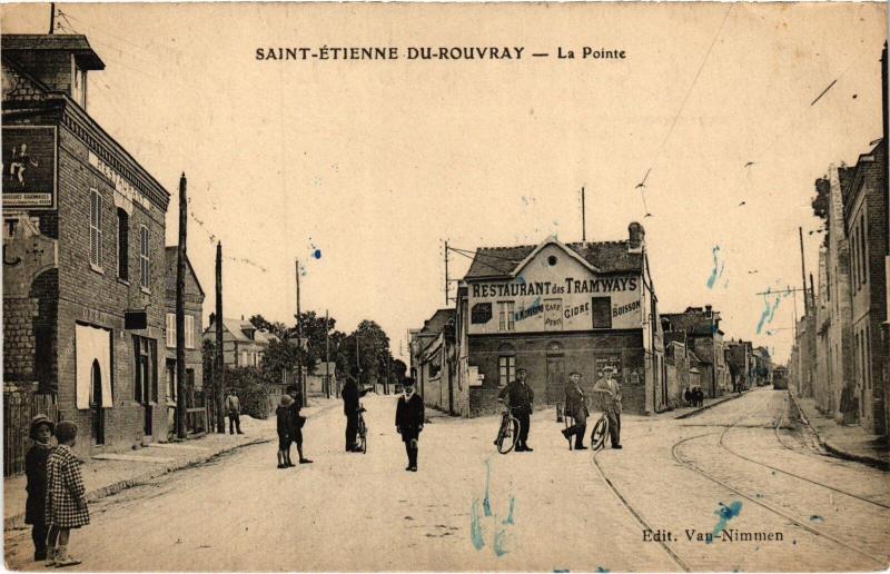 Carte postale ancienne Saint-Etienne-du-Rouvray La POinte