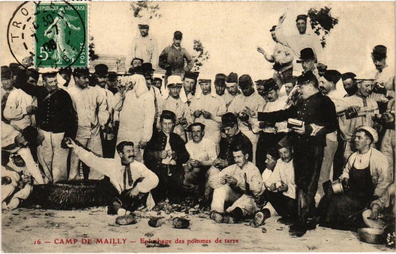 Carte postale ancienne Mailly le Camp à Mailly-le-Camp