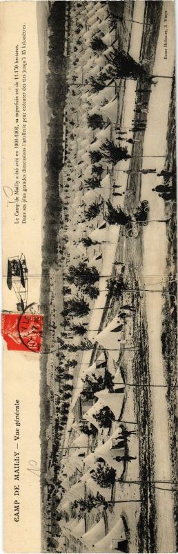 Carte postale ancienne Mailly le Camp vue generale à Mailly-le-Camp