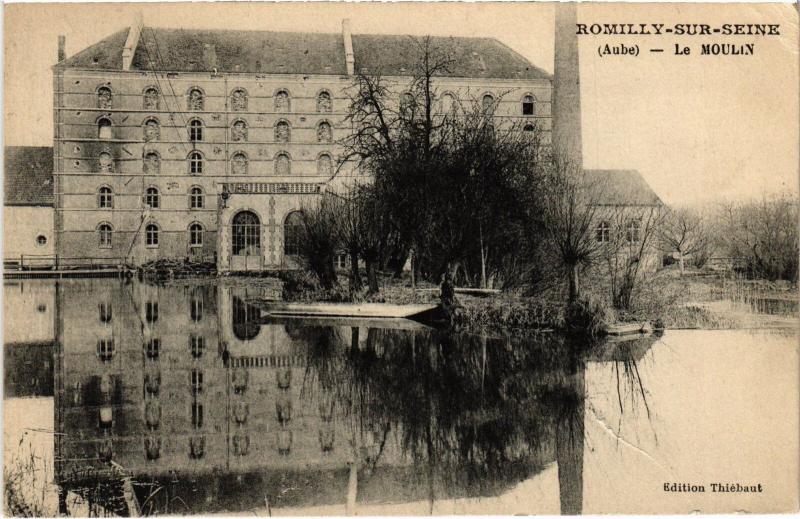 Carte postale ancienne Romilly le Moulin