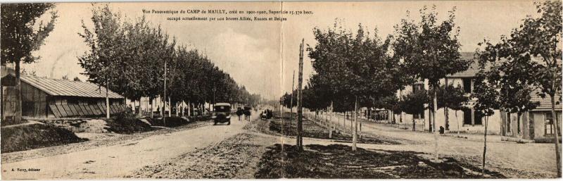 Carte postale ancienne Mailly le Camp vue panoramique à Mailly-le-Camp