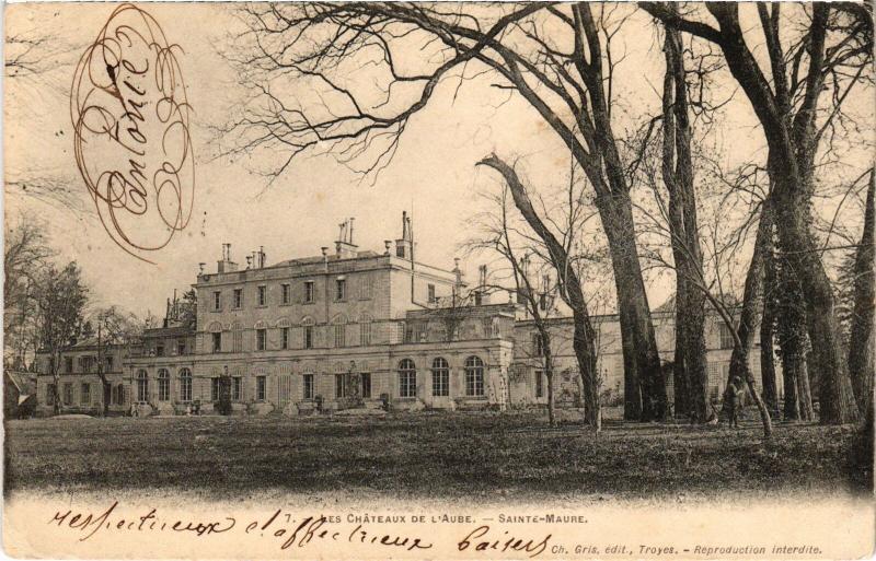 Carte postale ancienne St Maure les Chateaux