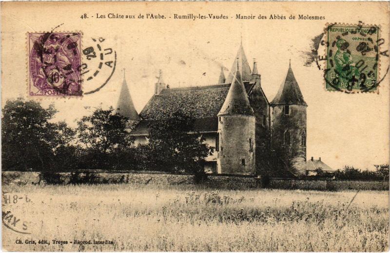 Carte postale ancienne Rumilly Manoir des Abbes de Molesmes