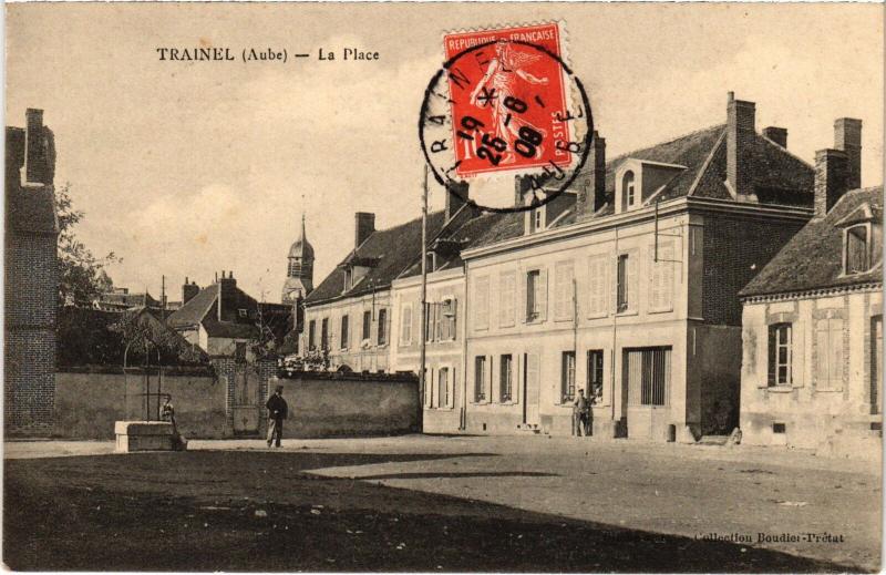 Carte postale ancienne Trainel la Place