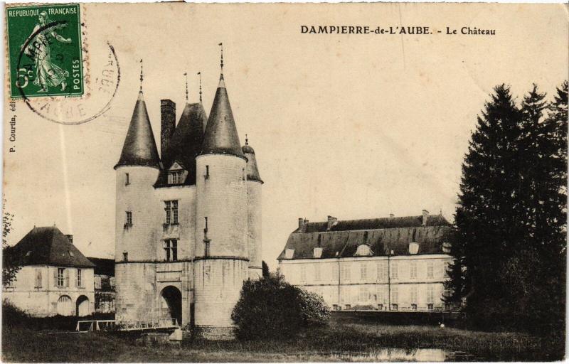 Carte postale ancienne Dampierre le Chateau à Dampierre