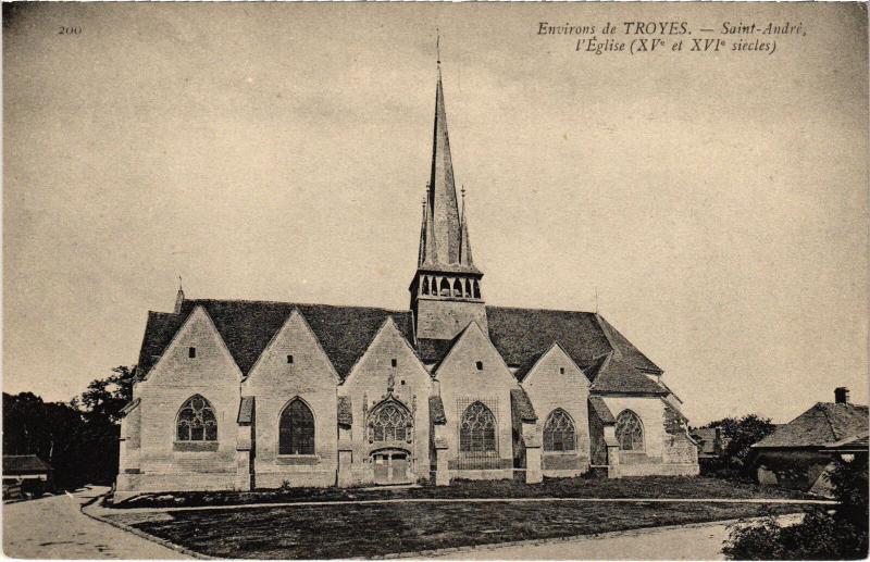 Carte postale ancienne St Andre Eglise