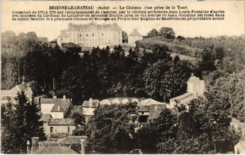 Carte postale ancienne Brienne le Chateau